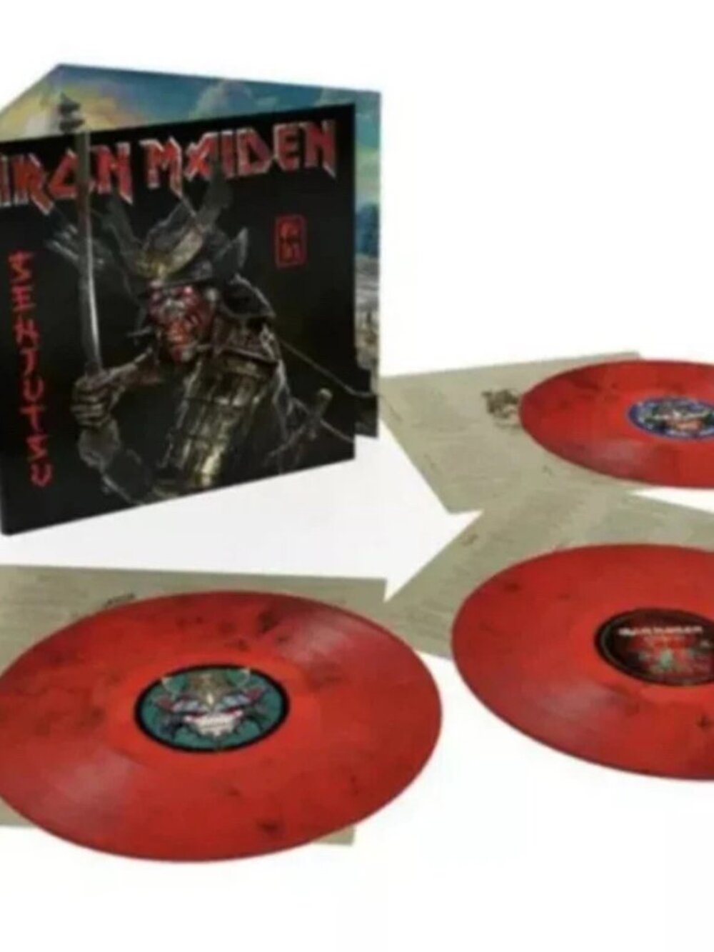 Iron Maiden Senjutsu 3-LP ~ Exclusive Colored Vinyl ~ New/Sealed!